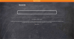 Desktop Screenshot of kurzurl.de